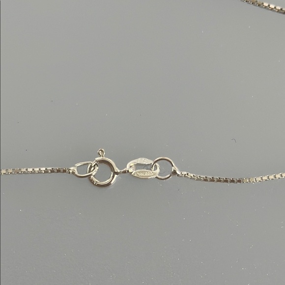 925 silver real stones Topaz amethyst citrine necklace italy - Picture 5 of 6